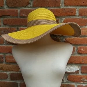 Charming Charlie Big Straw Hat